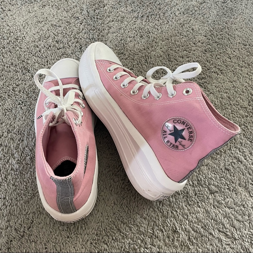 Platform Pink High Top Converse